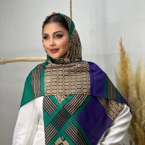 روسری حریر نخ کد 177