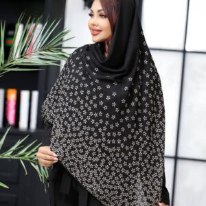 روسری نخی دور دست دوز کد 230
