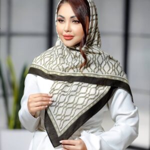 روسری نخی سیا اسکارف کد 219