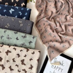 روسری نخی پلیسه برشکا کد 235